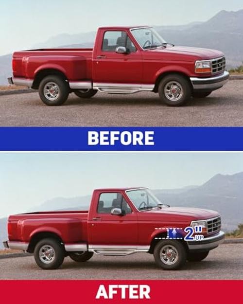 2” Front Leveling Lift Kits for 1981-1996 F150 (2WD ONLY), 2 Inch Front