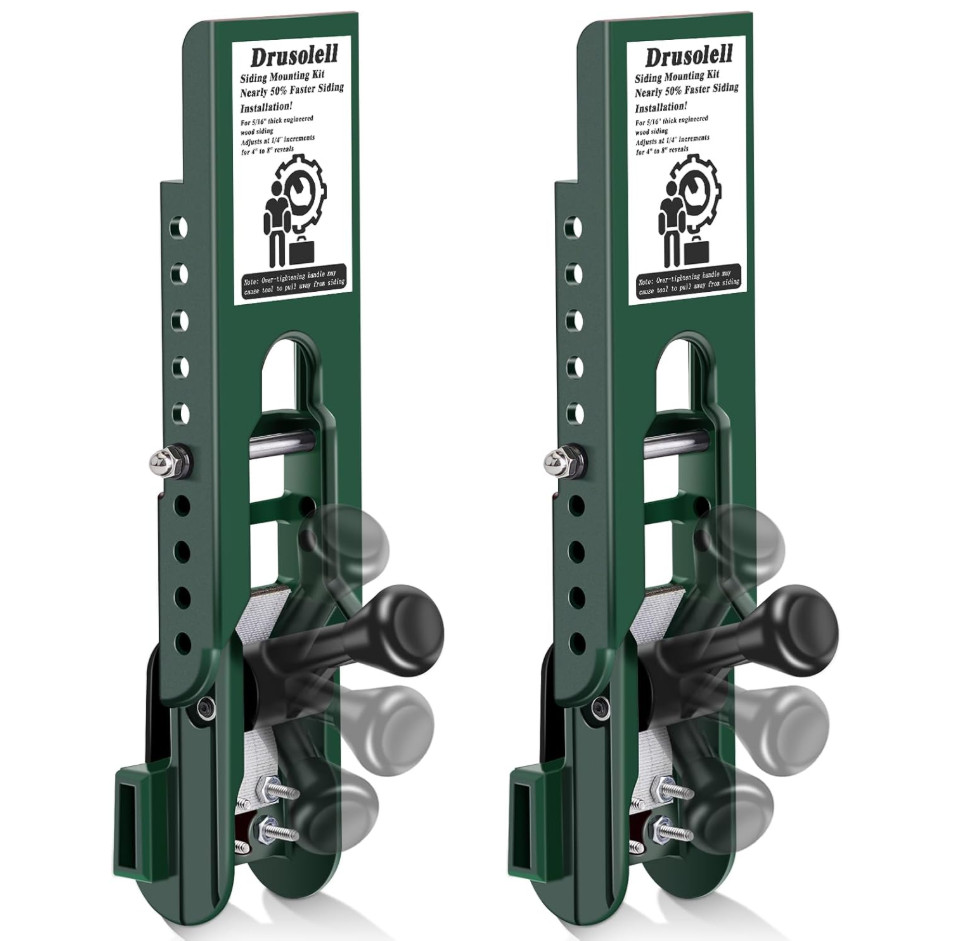 Siding Installation Tools Compatible with 5/16- Inch Fiber Cement Siding Siding