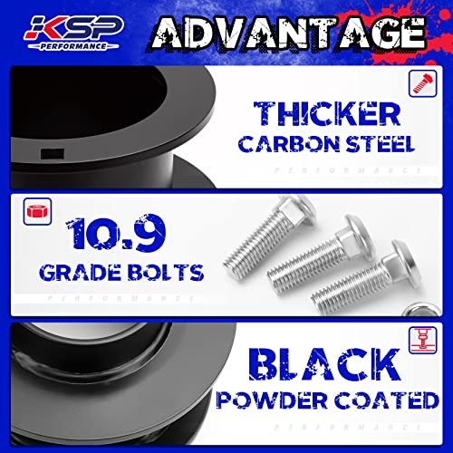 KSP Front Lift Kits for Dodge Ram 1500 2500 3500 1994-2001, 3inch Leveling 3″