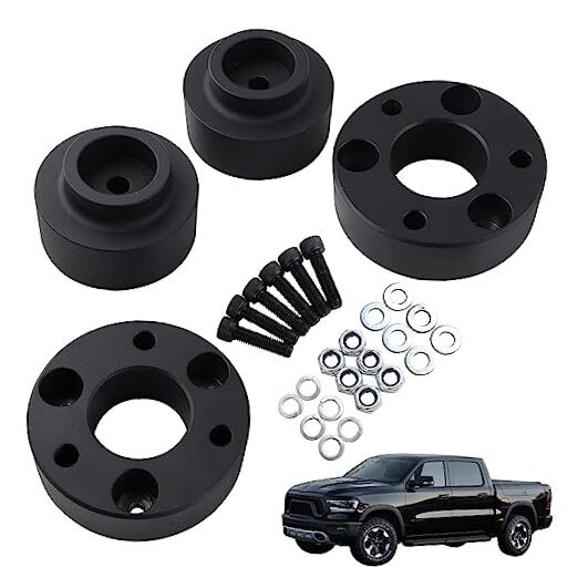 Leveling Lift Kits for 2009-2022 Ram 1500 4WD 4X4,2.5 2.5″Front and 1.5″ Rear