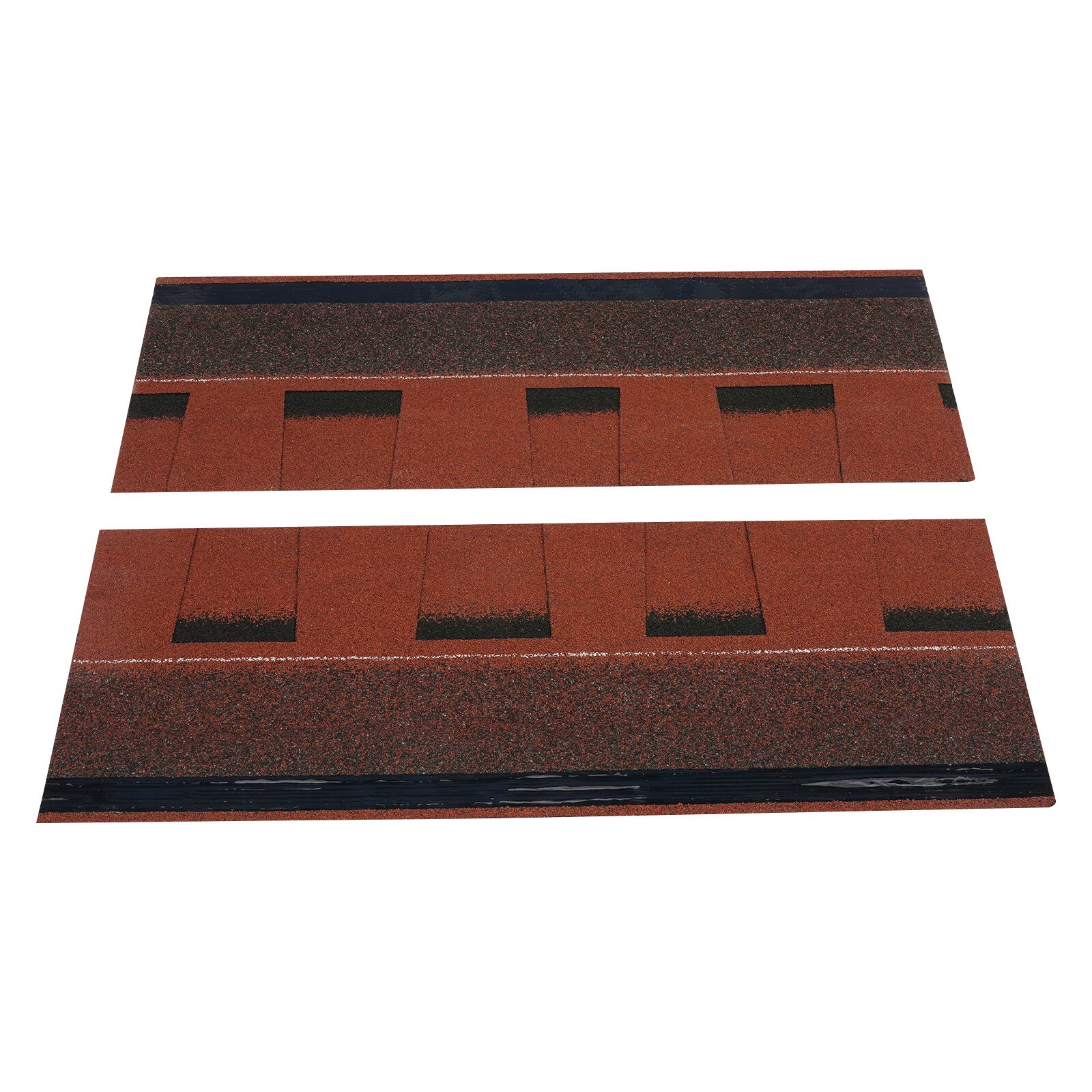 16x Roofing Shingles Asphalt Shingles Roof Tile Sheds 100*33.3cm/39.37*13.11in