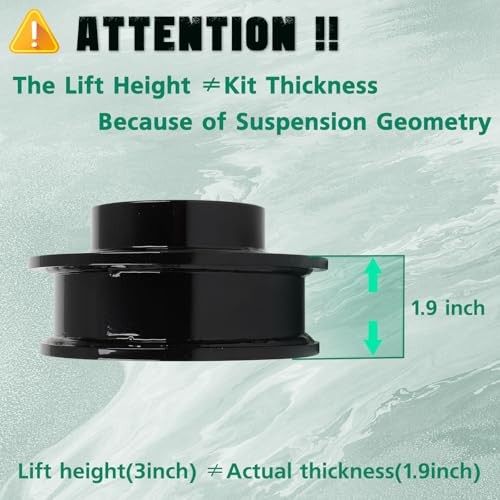 3 Inch Front Leveling Lift Kits for Expedition F-150 – Compatible with F-150