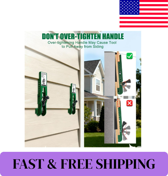 Siding Installation Tools, Siding Mounting Kit, Compatible with 5/16-Inch Fiber