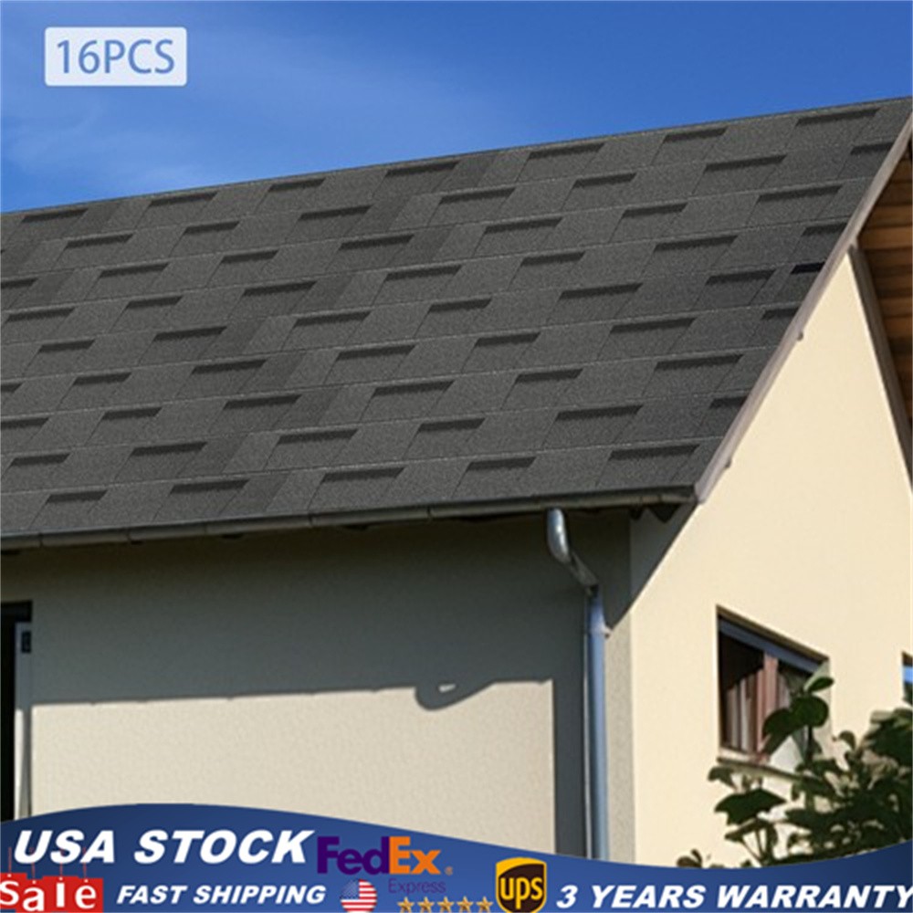 16pcs Asphalt Roof Shingles Roofing Shingles Asphalt Shingles Roof Tiles Modern