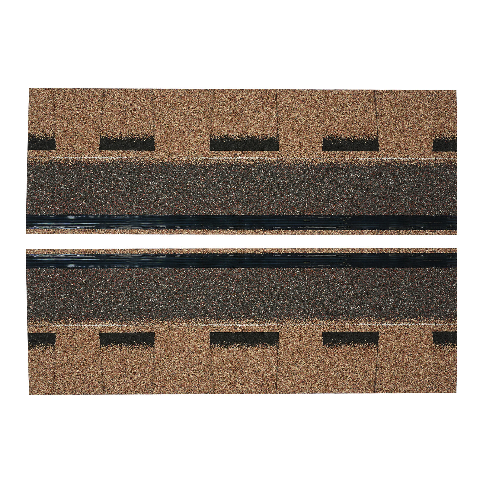Roofing Shingles Asphalt Shingles Roof Tiles 16Pcs Asphalt Roof Shingles 5.3mm