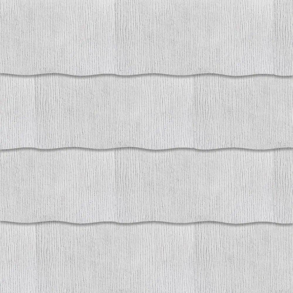 GAF Fiber-Cement Siding Shingle Wavy Edge Fire/Freeze-Thaw Resistant (18-Bundle)