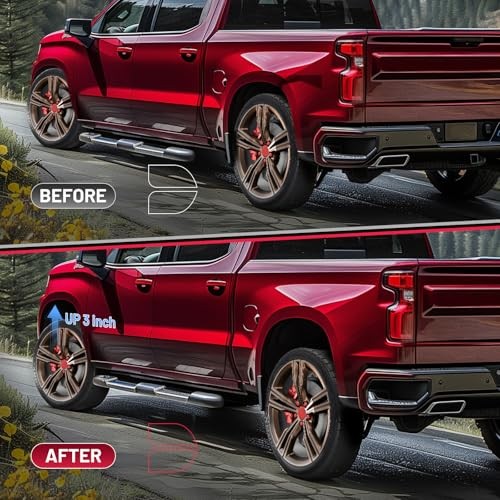3″ Front Leveling Lift Kit Compatible 3″ Front + 0″ Rear Silverado Sierra 1500