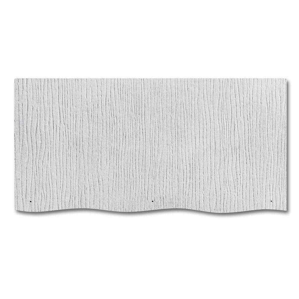 Weatherside Purity Wavy 12″x24″ Fiber-Cement Siding Shingle (18-Bundle)