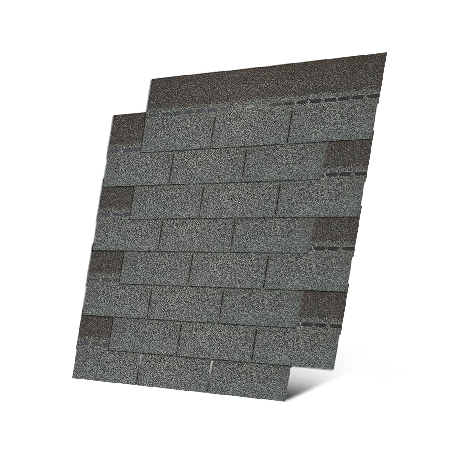 Roofing Shingles 3-Tab (Gray) 8-Pack 39.4″x13.1″,Asphalt Shingles for House Shed