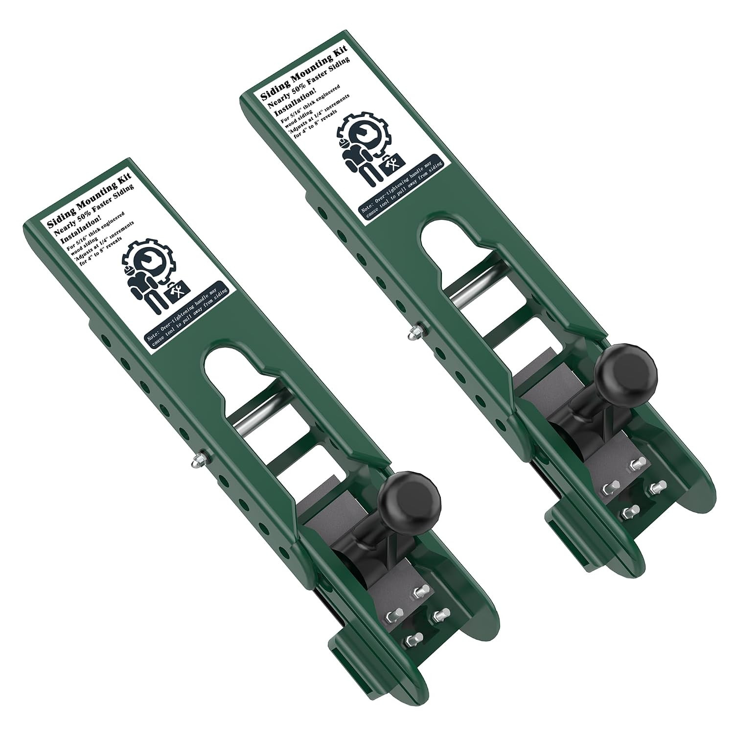 Siding Installation Tools, Siding Mounting Kit, Compatible with 5/16-Inch Fiber