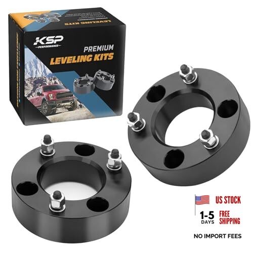 KSP F150 2004-2026 2.5″ Chassis Lift Kits – Black – 2.5″ Front