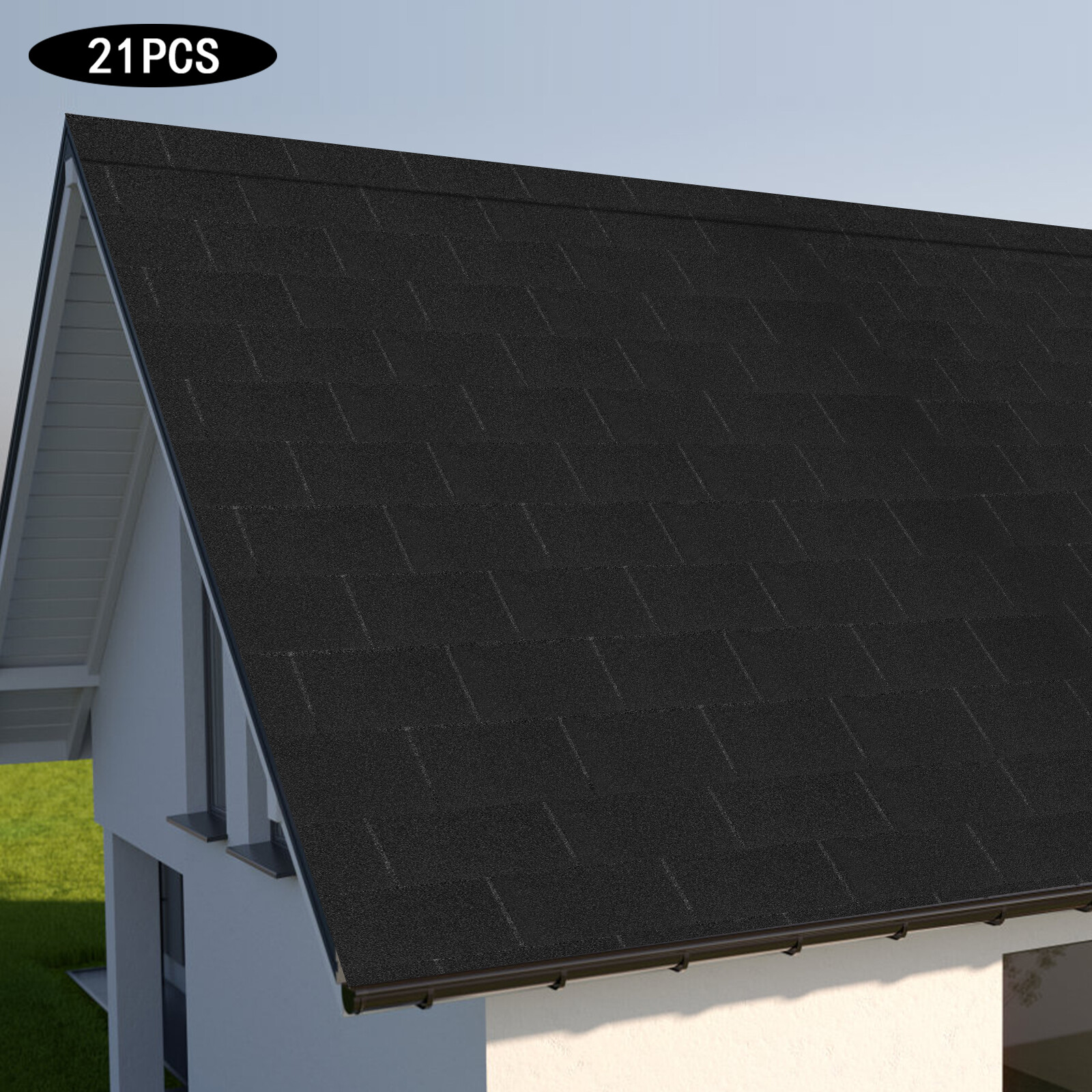 21Pcs Asphalt Roof Shingles Asphalt Roof Tiles Roofing Shingles 100cm*33.3cm