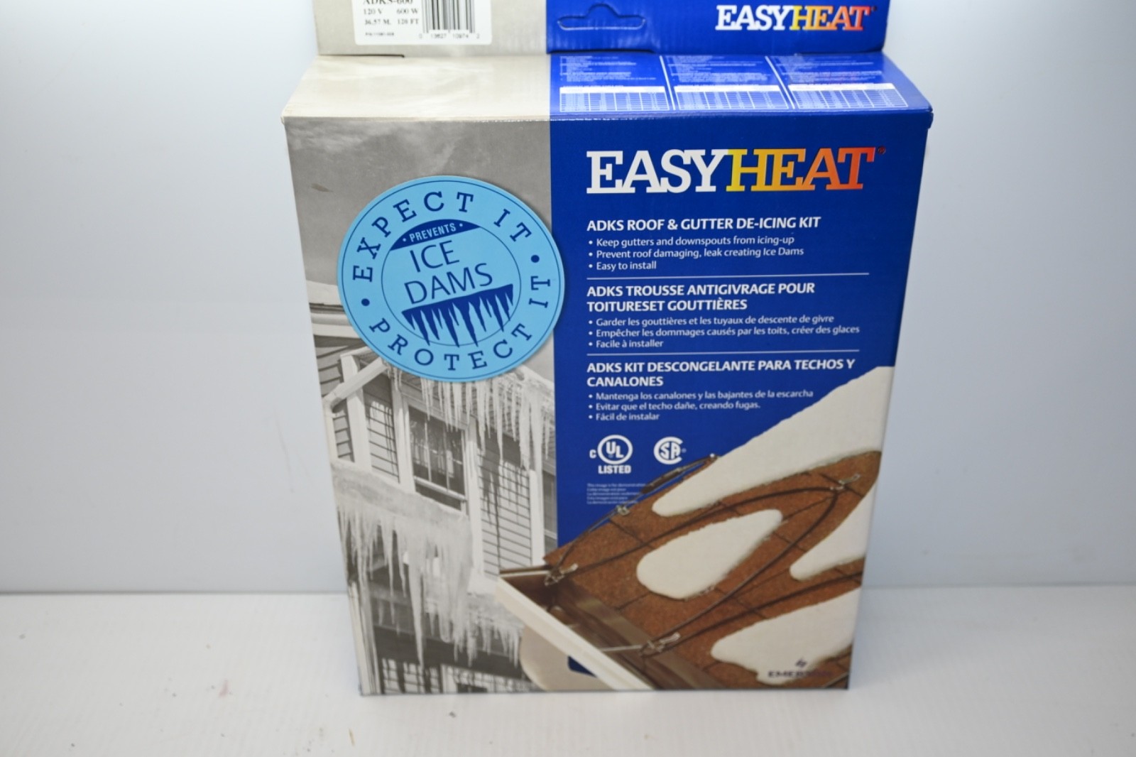 Easy Heat 120 Ft. 120V 5W De-Icing Roof Cable ADKS600 Easy Heat NEW