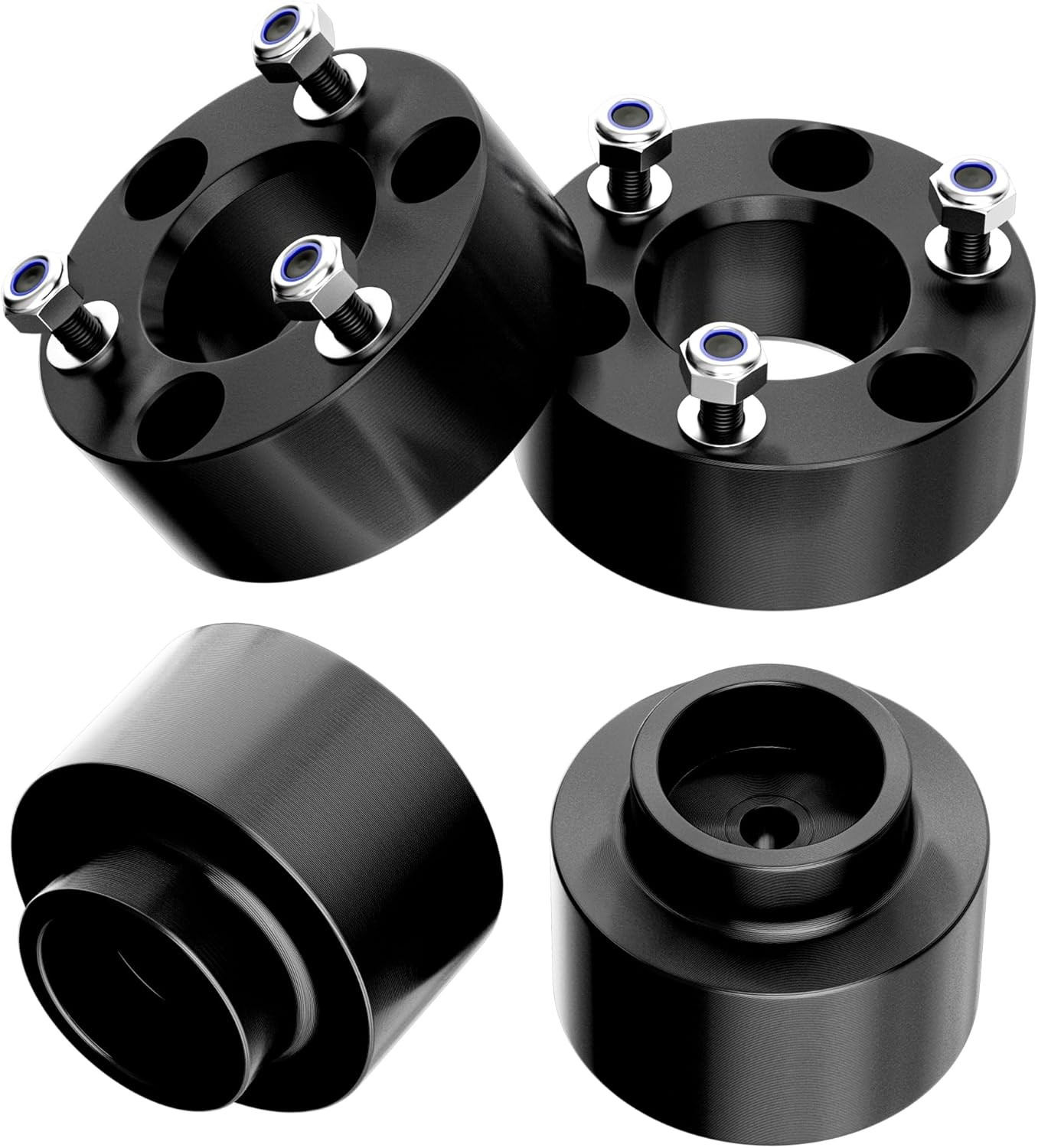 3″ Front and 2″ Rear Leveling Lift Kits for 2009-2024 Ram 1500 4X4 4WD, 3 inch F