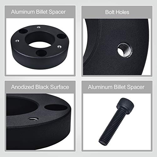 Front Leveling Kit for 2.5″, 2.5in Front Strut Spacers 2.5″ Front F150