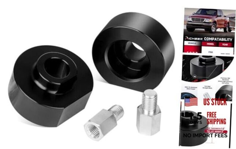 2” Front Leveling Lift Kits for 1981-1996 F150 (2WD ONLY), 2 Inch Front