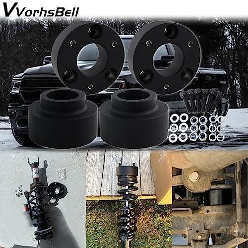Leveling Lift Kits for 2009-2022 Ram 1500 4WD 4X4,2.5 2.5″Front and 1.5″ Rear