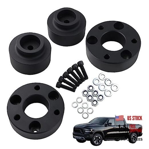 Leveling Lift Kits for 2009-2022 Ram 1500 4WD 4X4,2.5 2.5″Front and 1.5″ Rear
