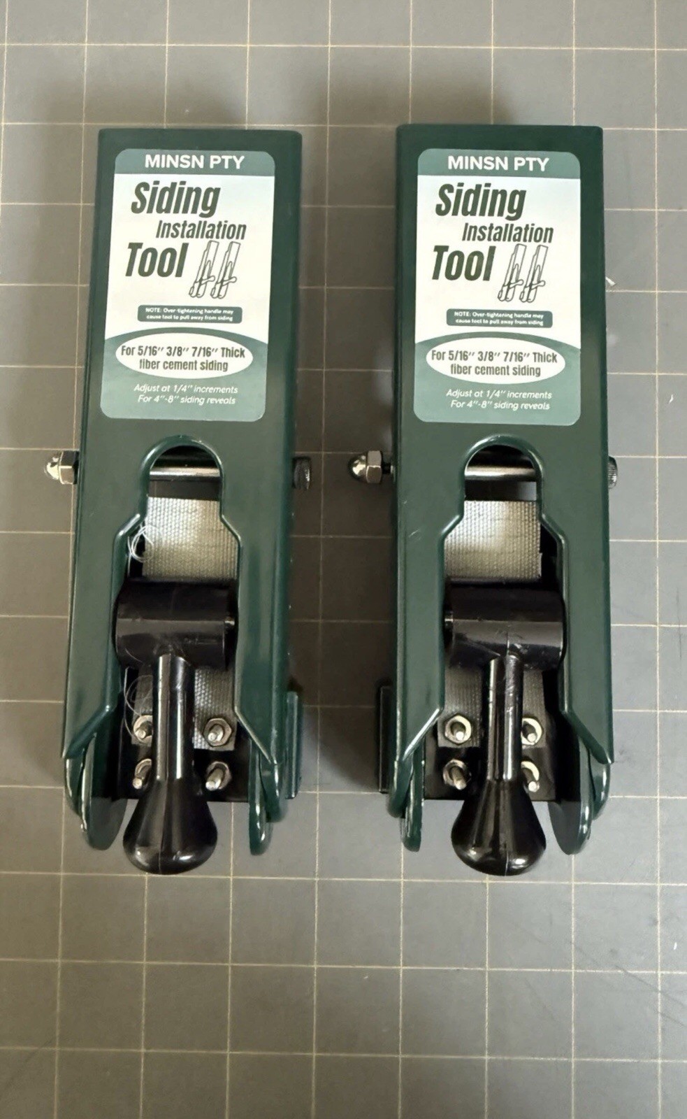 Siding Installation Tools for 5/16-Inch, 3/8-Inch, 7/16-Inch Fiber Cement Siding