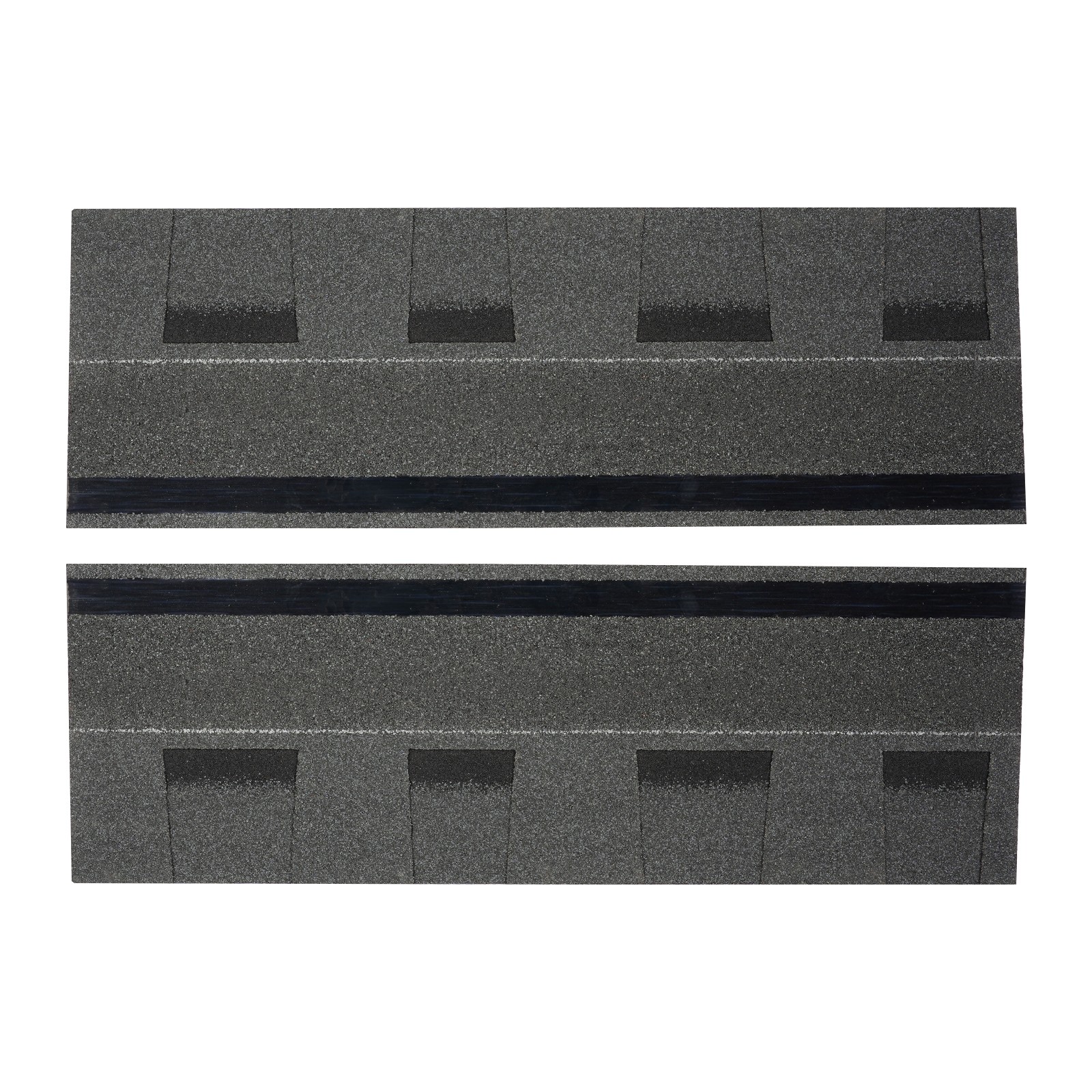 16 Pcs Modern Asphalt Roof Shingles – Durable Waterproof Tiles 100×33.3cm NEW