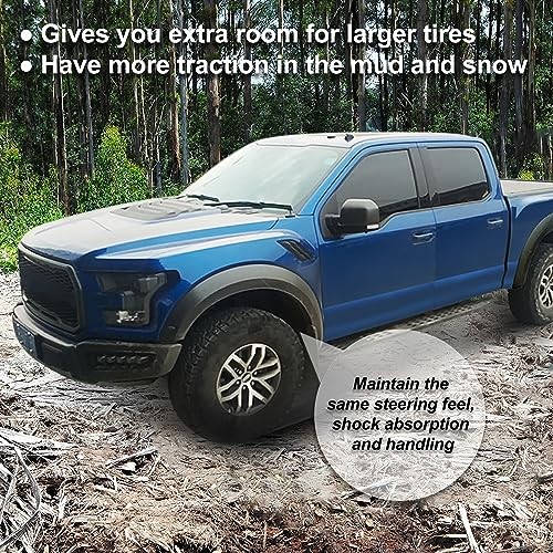 Front Suspension Spring Strut Spacer Leveling Lift Kit for Dodge 3 Inch Black