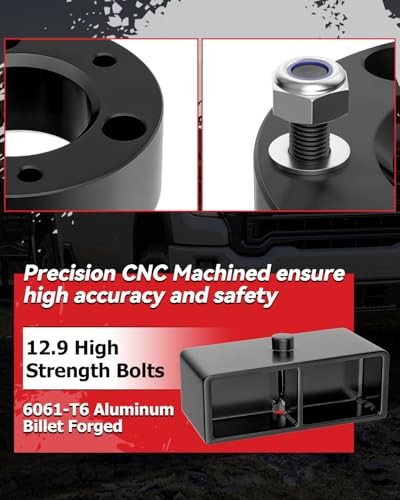 3″ Front and 2″ Rear Leveling Lift Kits for 2007-2023 3″ Front + 2″ Rear