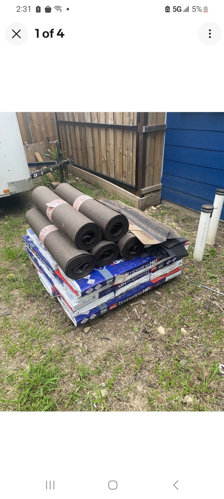 asphalt roofing shingles BP Gray Or Green In Memphis (Quick Sale)